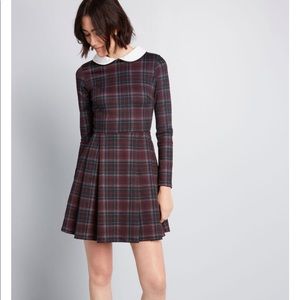 ModCloth SmakParlour Plaid ALine School Girl Dress